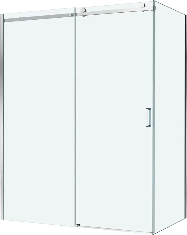 Душевой уголок BelBagno Soft Close-2 AH-1-160/90-C-Cr профиль хром Sancos — официальный сайт