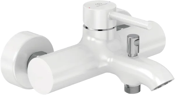 Смеситель для ванны с душем Ideal Standard Kolva BC675U5, белый Sancos — Оригинал