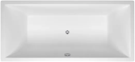 Акриловая ванна ALBA SPA Kero без опоры 170x80 см, пристенная, белая Sancos — Оригинал