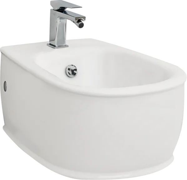 Биде подвесное ArtCeram Atelier AZB001 05 00/ATB001 05 00 белое матовое Sancos — Оригинал