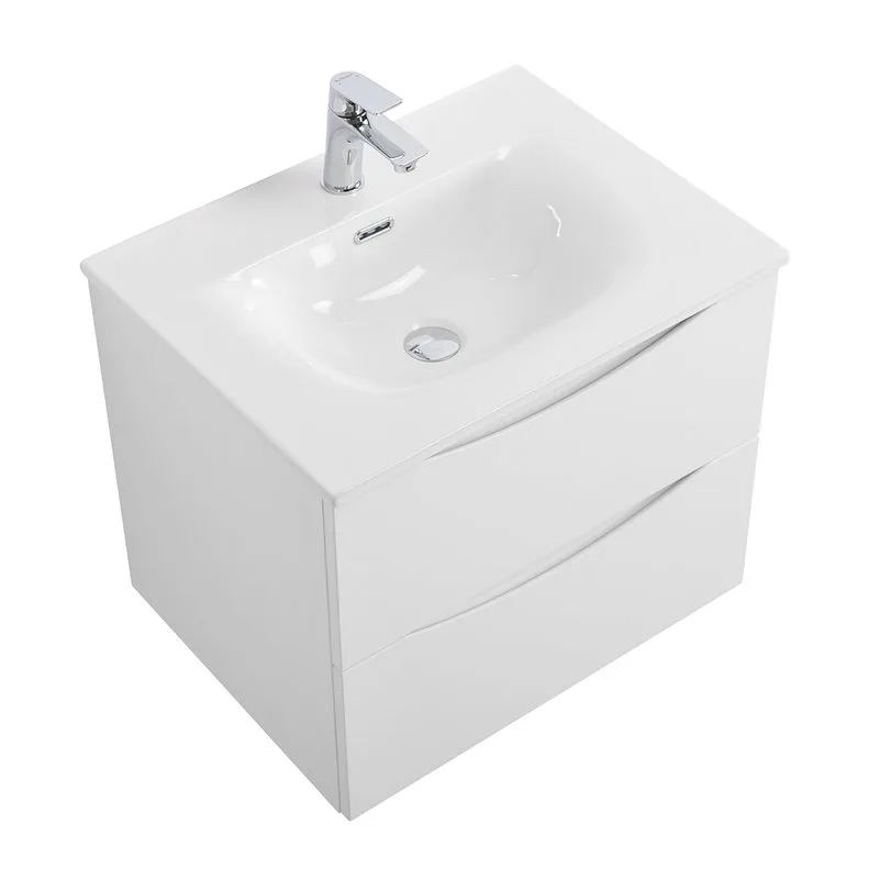 Тумба под раковину без столешницы BelBagno Marino-cer-n 60 подвесная, bianco lucido Sancos — официальный сайт