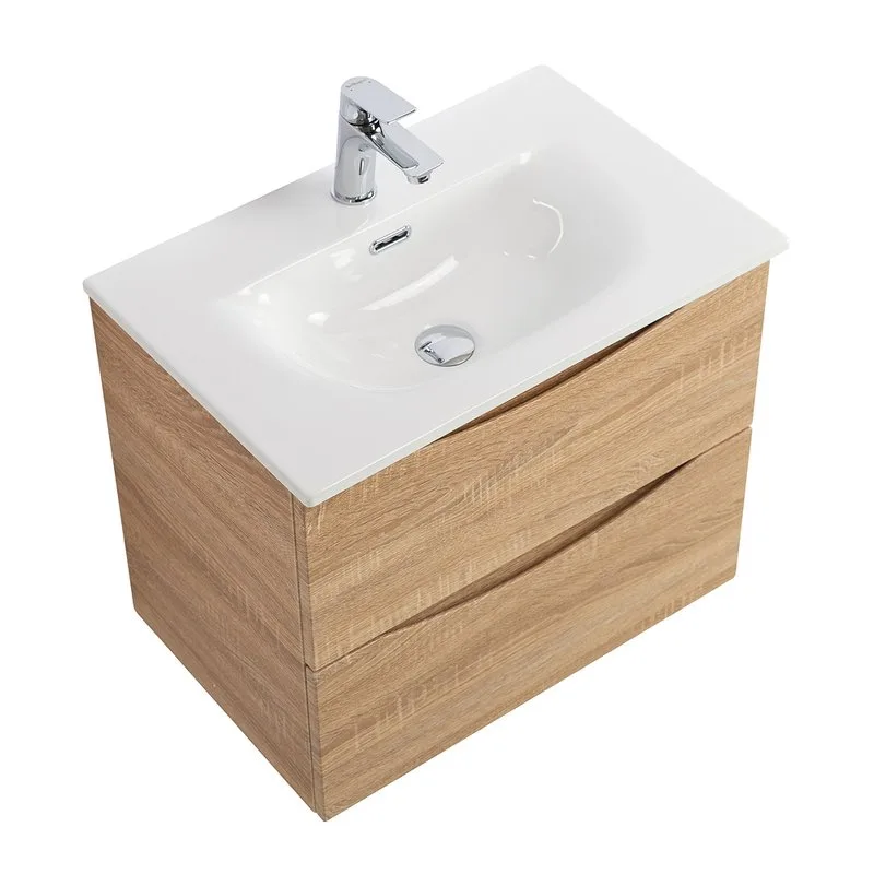 Тумба под раковину без столешницы BelBagno Marino-cer-mini 70 подвесная, rovere bianco Sancos — официальный сайт
