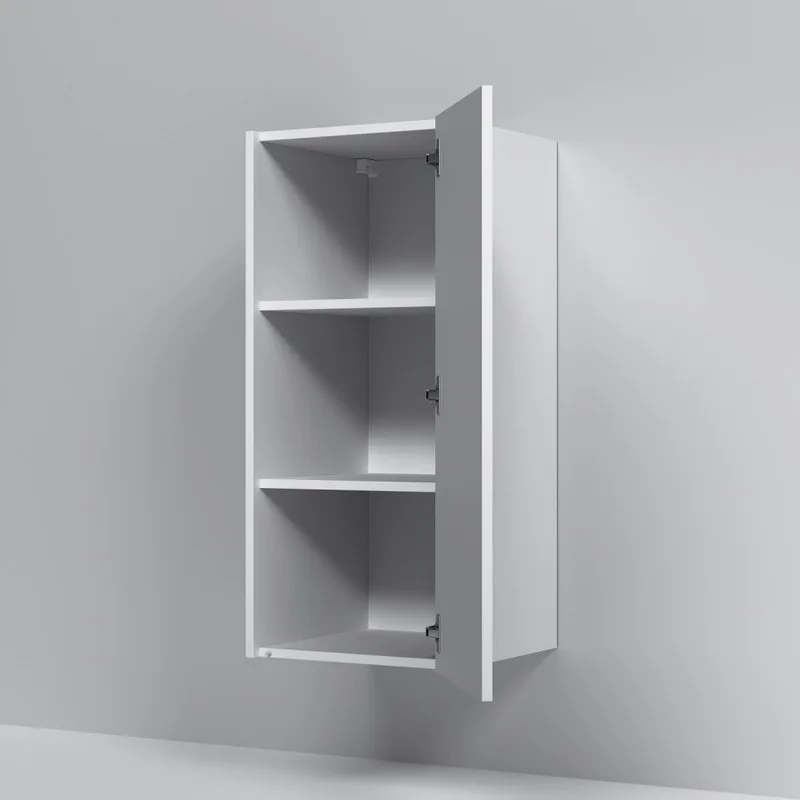 Шкаф AM.PM Func M8FCH04029WM 40х90 см, белый матовый, универсальный Sancos — официальный сайт