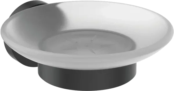 Мыльница Ideal Standard IOM A9122XG матовое стекло, silk black Sancos — Оригинал