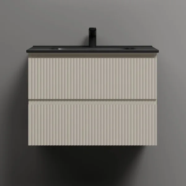 Тумба с раковиной Sancos Snob T 70 beige soft, раковина CN7007MB Sancos — Оригинал
