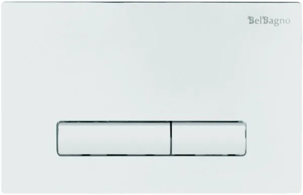 Кнопка смыва BelBagno Genova BB018-GV-BIANCO белая Sancos — Оригинал