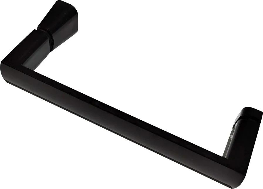 Душевой уголок Abber Schwarzer Diamant AG30140B5-S50B5 140x50, профиль черный, стекло прозрачное Sancos — официальный сайт