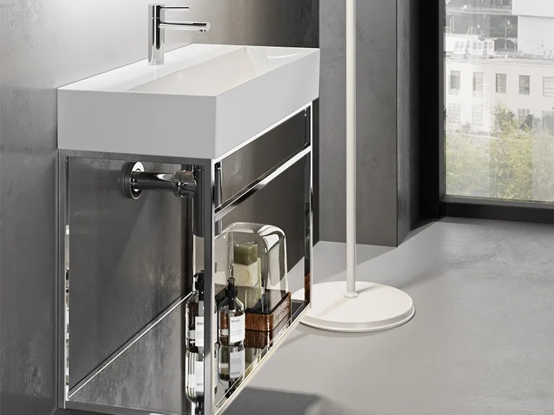 Мебельная раковина Hatria Bahia_13 BH0800365011TS0 80х36 см Sancos — официальный сайт