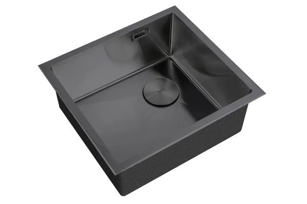 Кухонная мойка ZorG LUX 4844 GRAFIT Sancos — Оригинал