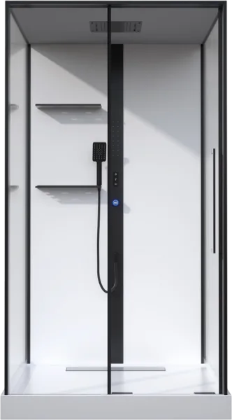 Душевая кабина Black&White Galaxy G8038, 900х1150х2150, с низким поддоном Sancos — Оригинал