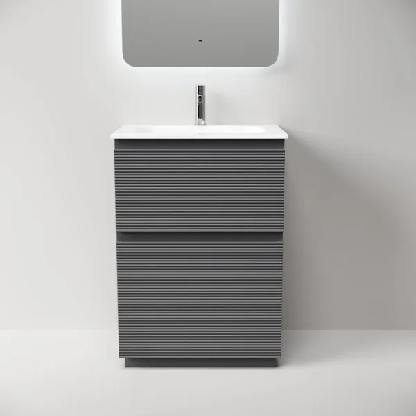 Тумба под раковину Sancos Folk Floor 60 напольная Grey soft (темно-серый), FL60FGS Sancos — Оригинал