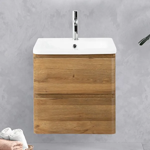 Тумба под раковину без столешницы BelBagno Albano-Cer 60 подвесная, rovere rustico Sancos — Оригинал