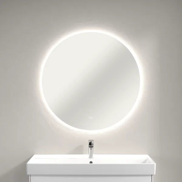 Зеркало круглое Villeroy & Boch More to See Lite A4608500 85 с LED-подсветкой, 6500 K Sancos — Оригинал