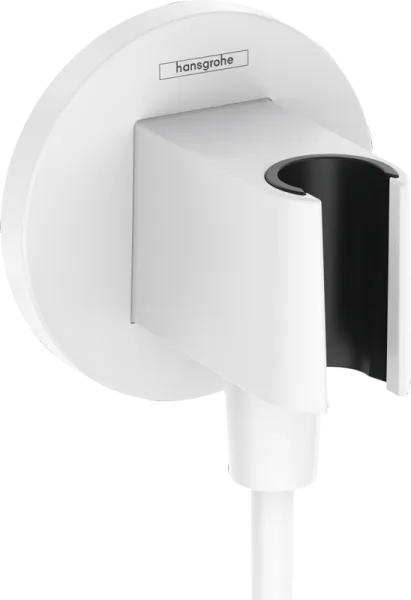 Шланговое подключение Hansgrohe FixFit Porter S 26888700, матовый белый Sancos — Оригинал