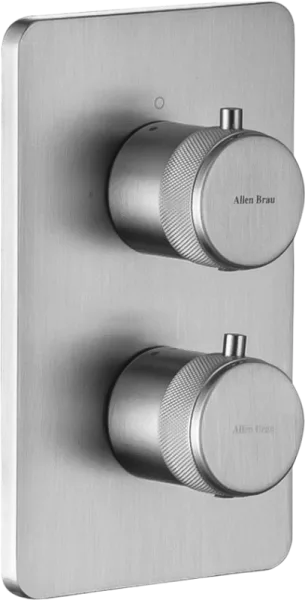 Термостатический смеситель встраиваемый Allen Brau Priority 5.31213-BN С ВНУТРЕННЕЙ ЧАСТЬЮ, браширов Sancos — Оригинал