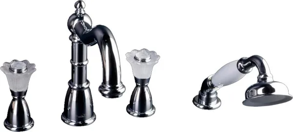 Смеситель на борт ванны Boheme Camelia 396 Sancos — Оригинал