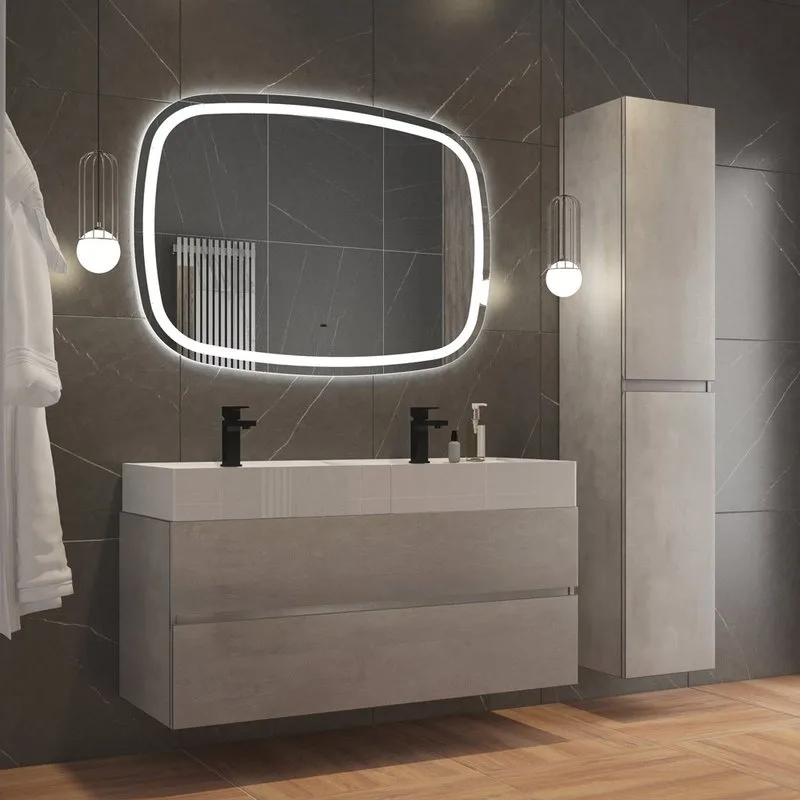 Зеркало Cezares Molveno 140х80 с подсветкой Sancos — официальный сайт