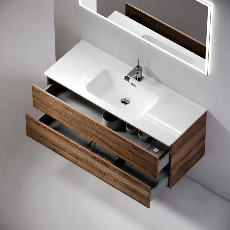 Тумба с раковиной Sancos Urban 120 дуб чарльстон, белая раковина CN7006 Sancos — официальный сайт