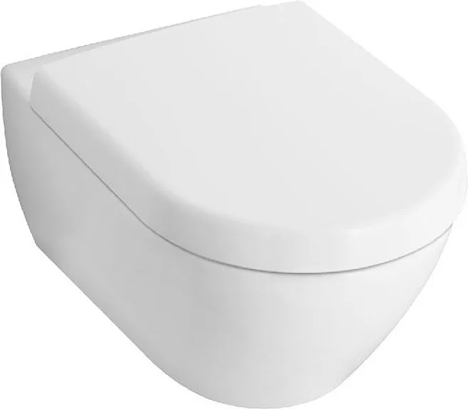 Крышка-сиденье Villeroy & Boch Subway 2.0 9M69 S101 с микролифтом, петли хром Sancos — официальный сайт