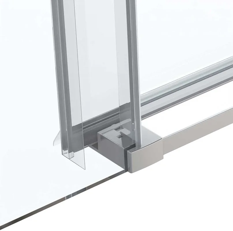 Душевая дверь в нишу Vincea Como Soft VDS-1CS150CL 150 см профиль хром Sancos — официальный сайт