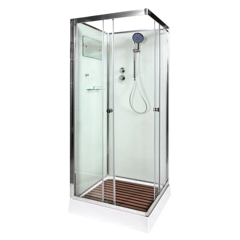Душевая кабина DTO K409 90х90, профиль хром, стекло прозрачное Sancos — официальный сайт