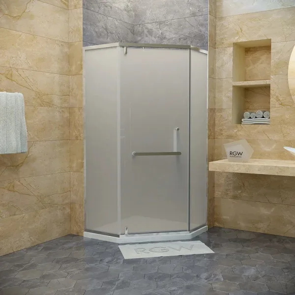 Душевой уголок RGW Hotel HO-084 90x90x195 см, профиль хром, стекло матовое Sancos — Оригинал