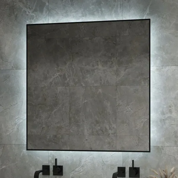 Зеркало Art&Max Sorrento 100х100 с LED-подсветкой, 6000К Sancos — Оригинал