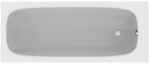 Акриловая ванна Ideal Standard I.life A T476001 без опоры 170x75 см, пристенная, euro white  Sancos — Оригинал