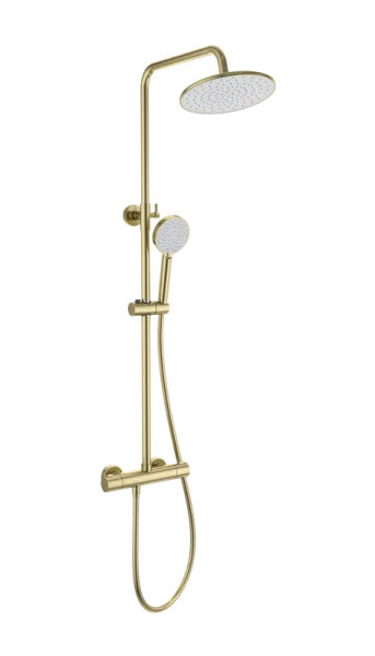 Душевая стойка Wonzon & Woghand INN 4 WW-B3047-A-BG, брашированное золото Sancos — Оригинал