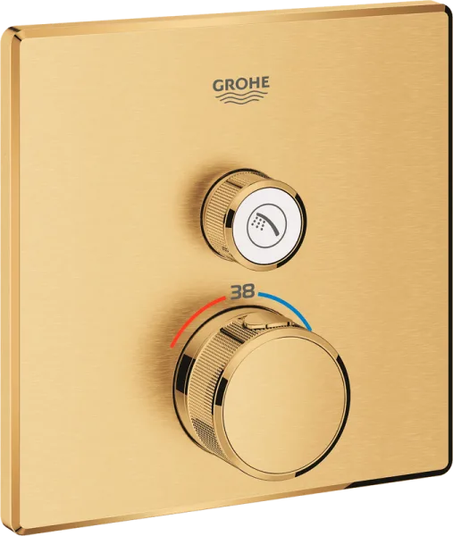 Термостатический смеситель встраиваемый Grohe Grohtherm SmartControl 29123GN0 для душа, холодный рас Sancos — Оригинал