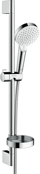Душевой гарнитур Hansgrohe Crometta Vario 650 26553400, с мыльницей Sancos — Оригинал