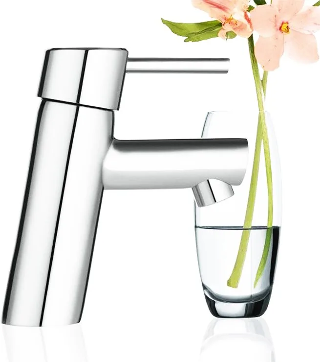 Смеситель для раковины Grohe 3224010E хром Sancos — официальный сайт