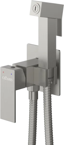 Гигиенический душ Cezares Slider SLIDER-DIF-IN С ВНУТРЕННЕЙ ЧАСТЬЮ, сатин Sancos — Оригинал