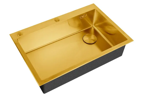 Кухонная мойка ZorG LUX 7551 BRONZE Sancos — Оригинал