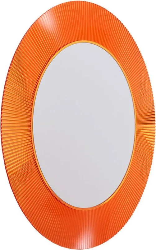 Зеркало круглое Laufen Kartell by Laufen 80 оранжевое Sancos — официальный сайт