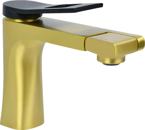 Смеситель для раковины Bronze de Luxe Element EL02XGB золото черный Sancos — Оригинал