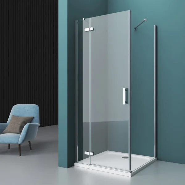 Душевой уголок BelBagno Kraft A-12-100-C-Cr L Sancos — Оригинал