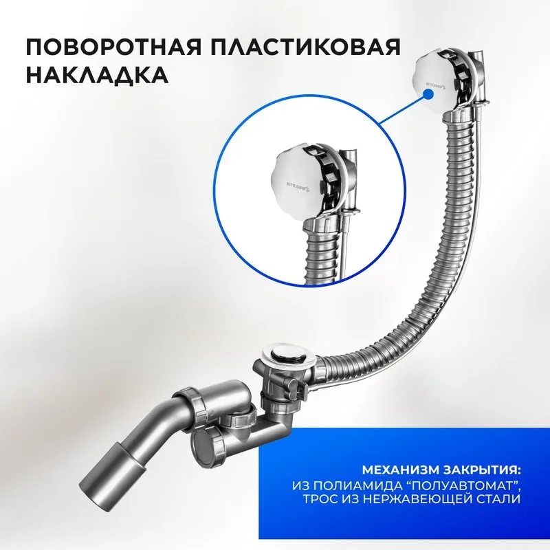 Слив-перелив BETTOSERB 125316 Sancos — официальный сайт