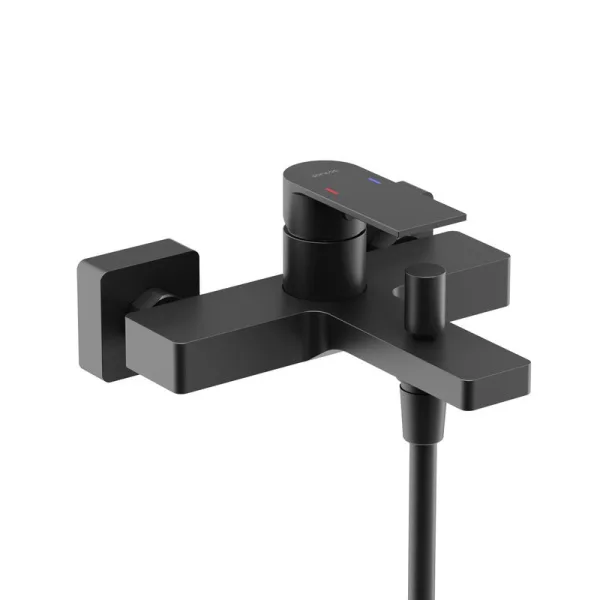 Смеситель для ванны и душа Sancos Studio SC9018MB, черный матовый Sancos — Оригинал