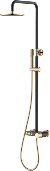 Душевая стойка Boheme Stick 128-BG.2, black touch gold Sancos — Оригинал