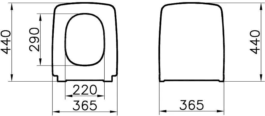 Крышка-сиденье VitrA Metropole 122-083-009 с микролифтом, матовая черная Sancos — официальный сайт