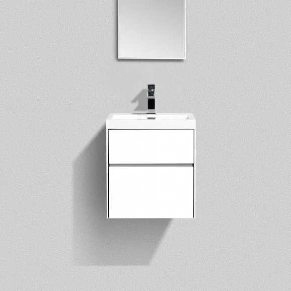 Тумба под раковину без столешницы BelBagno Pietra Mini 50 AS bianco lucido Sancos — Оригинал