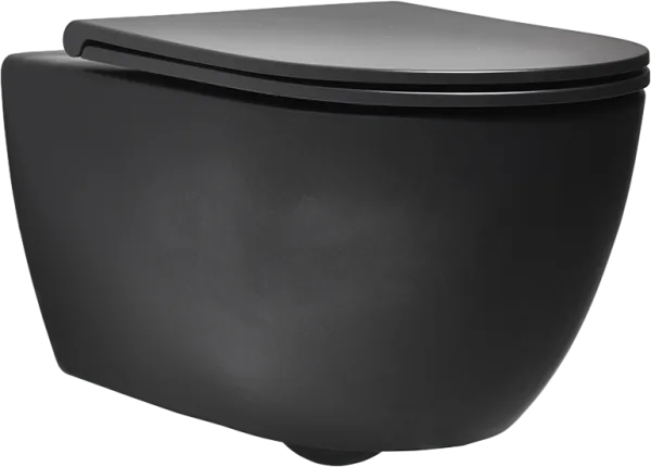 Унитаз подвесной Simas Trevi TR 18 black matt Sancos — Оригинал