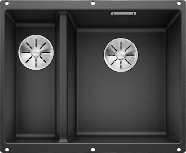 Мойка кухонная Blanco Subline 340/160-U антрацит, правая Sancos — Оригинал
