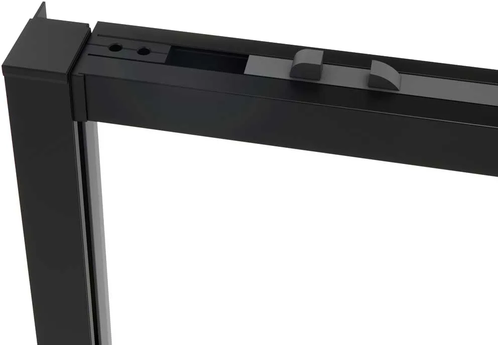 Душевой уголок Vincea Slim Soft VSR-1SS1010CLB 100x100, профиль черный, стекло прозрачное Sancos — официальный сайт