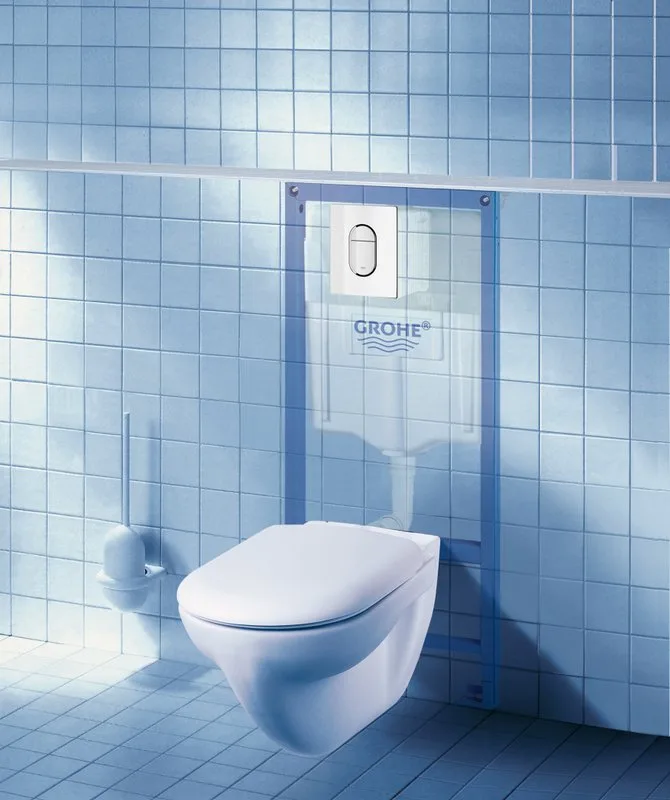Система инсталляции для унитазов Grohe Rapid SL 38929000, 4 в 1 с кнопкой смыва Sancos — официальный сайт