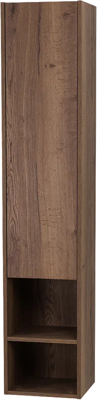 Шкаф-пенал для ванной BelBagno Kraft R rovere tabacco, 1 дверь Sancos — официальный сайт