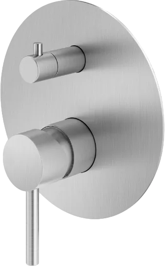 Встраиваемый смеситель Plumberia Selection Ixo KIT1901CS С ВНУТРЕННЕЙ ЧАСТЬЮ, браши Sancos — Оригинал