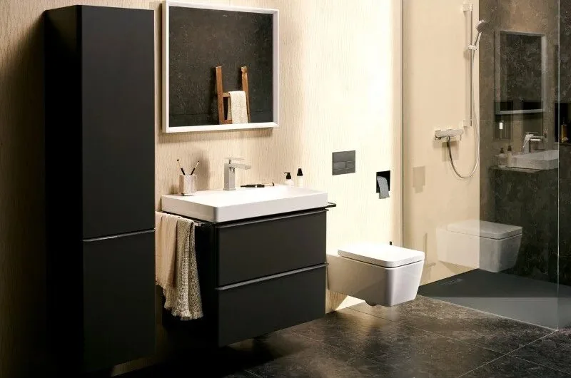 Смеситель для раковины Hansgrohe Tecturis E 110 73010000 хром Sancos — официальный сайт