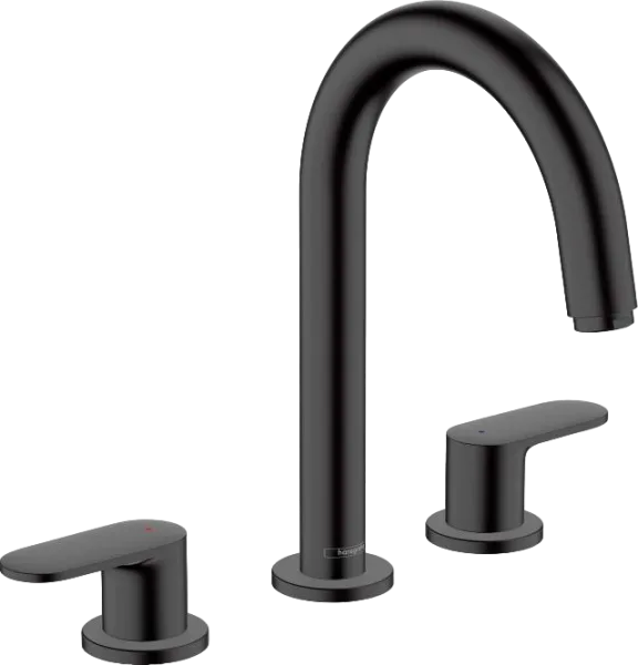 Смеситель для раковины Hansgrohe Vernis Blend 71553670 черный Sancos — Оригинал